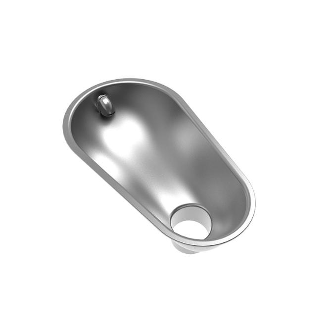 GN17 Small Size Custom 304/316 Stainless Steel Squat Pan Toilet