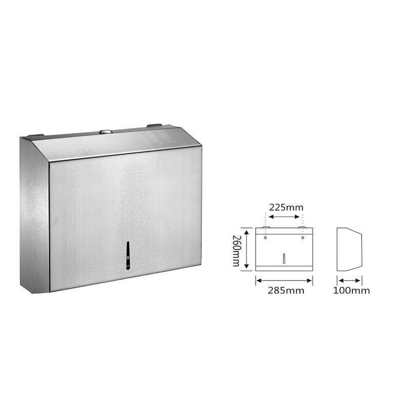 GN-Y37 Stainless Steel Commercial Paper Towel Dispenser