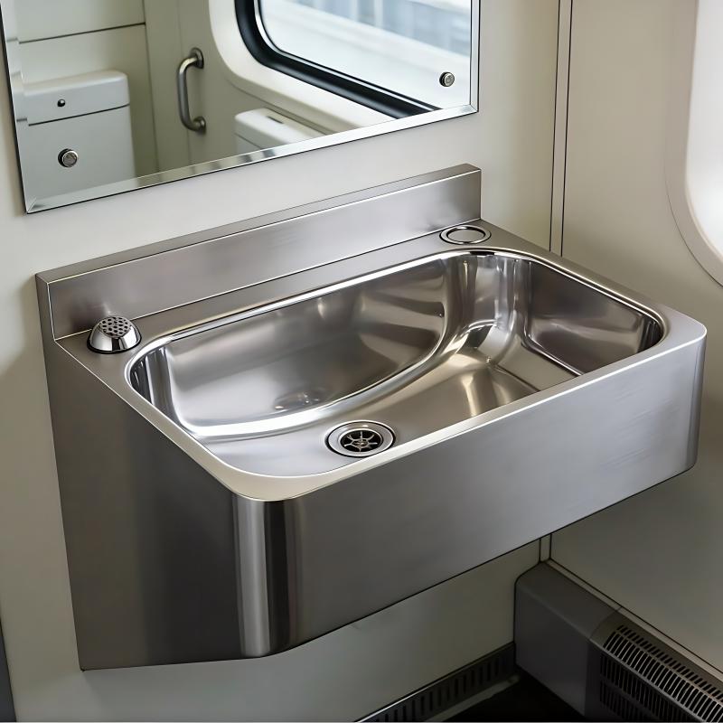 G-ZY054 304 High-Security 304 Stainless Steel Wall-mounted Prison Hand Wash Sink