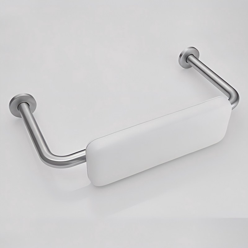 GN67 Padded Toilet Backrest Grab Bar