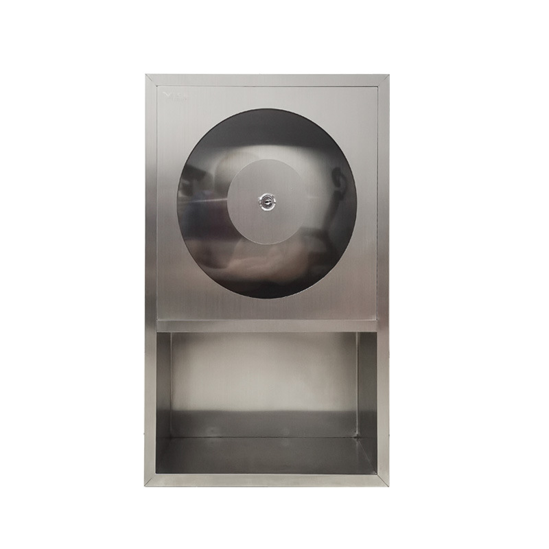 GN-Y73 In-wall Commercial Toilet Paper Holder with View Window