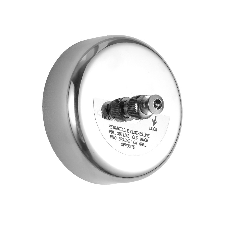 GN85 304 Stainless Steel Retractable Clothesline for Hotel Bathroom