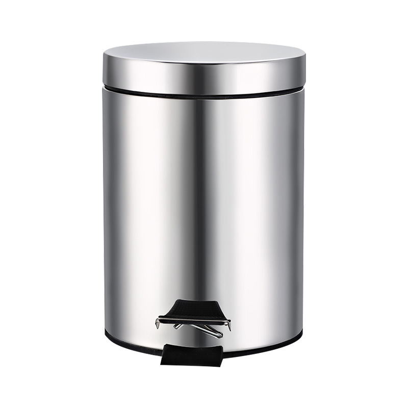 GN-BX98 Silent Lid Stainless Steel Trash Can